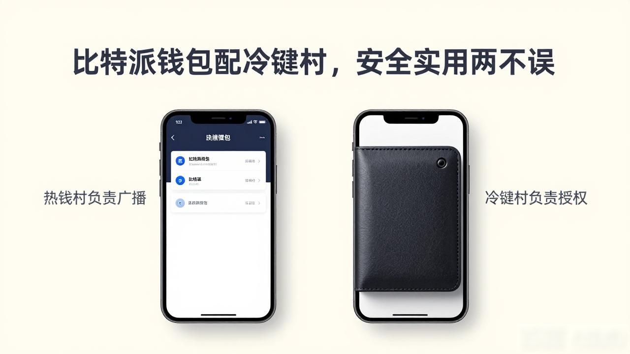 比特派钱包配冷钱包，安全实用两不误