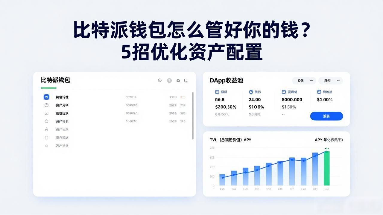 比特派钱包怎么管好你的钱？5招优化资产配置