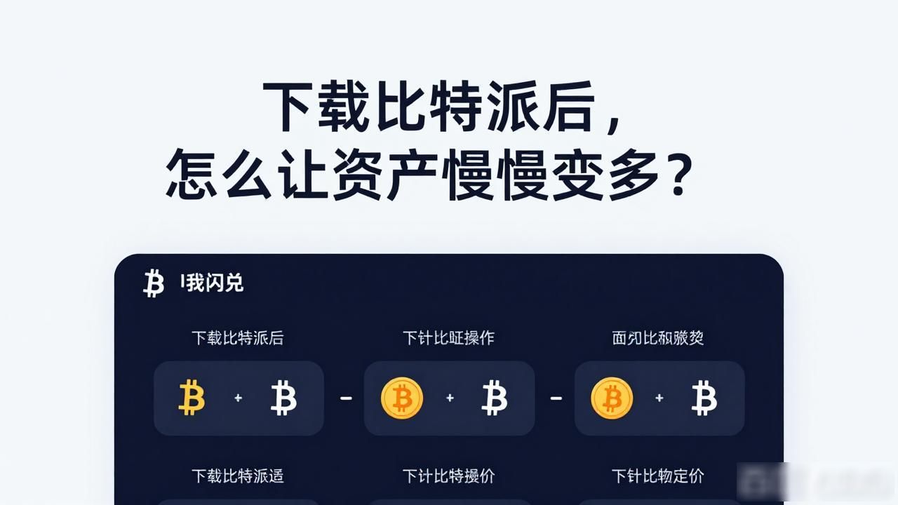 下载比特派后，怎么让资产慢慢变多？