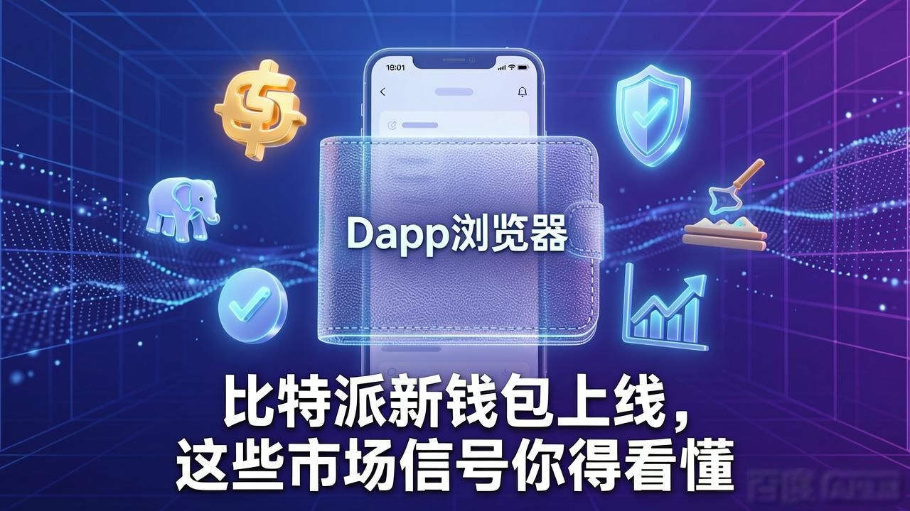 比特派新钱包上线，这些市场信号你得看懂